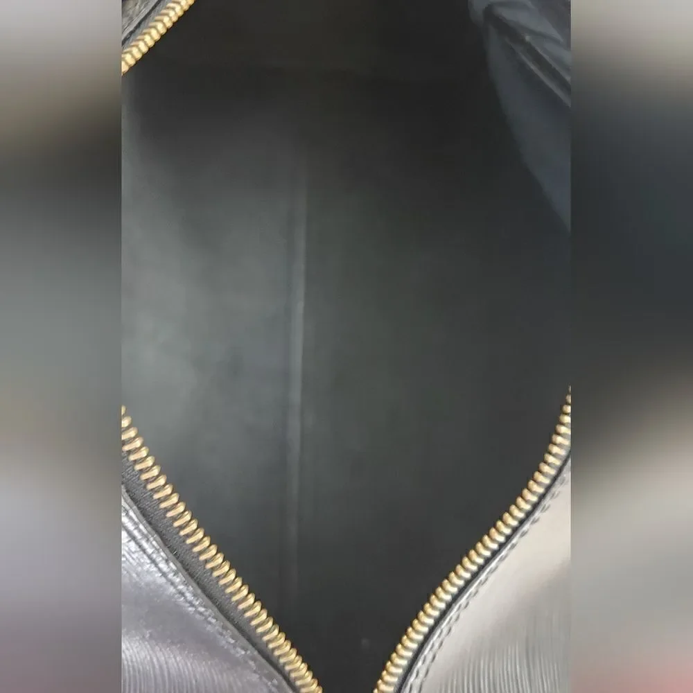 Louis Vuitton Epi Speedy 35 Black With Dust Bag